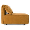Gene - Modern Fabric Modular Armless Sectional Seat