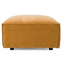 Gene - Modern Ochre Fabric Modular Armless Sectional Seat