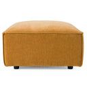 Gene - Modern Ochre Fabric Modular Ottoman