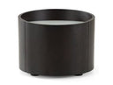 Geneva - Modern Walnut Round Nightstand