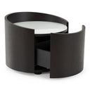 Geneva - Modern Brown Oak Nightstand