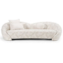 Gentle - Modern Beige Pattern Fabric Sofa