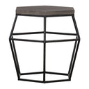 Tartan Modern Concrete & Metal End Table