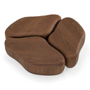 Gimbal - Modern 3-Piece Walnut Coffee Table