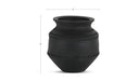 Astra Vessel Black Terracotta