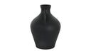 Lyra Vase Black Terracotta