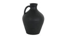 Lyra Vase Black Terracotta
