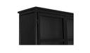Henry Metal Tall Cabinet Black