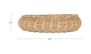 Harding Wicker Bowl Natural