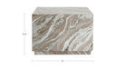 Lou Outdoor Coffee Table Light Brown