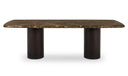 Daphne Dining Table Large Dark Emperador Marble