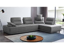 Glendale - Modern Blue Fabric Modular Sectional Sofa