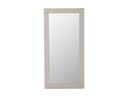 Glinda - Modern Brushed Brass Floor Mirror