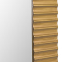 Glinda - Modern Brushed Brass Floor Mirror