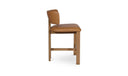 Morel Counter Stool Brown Leather