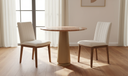 Demi Dining Chair Cream-Set of Two
