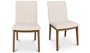 Demi Dining Chair Cream-Set of Two