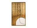 Golden Face - Modern 35" x 59" Painting