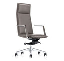 Girard - Modern Walnut & Black Glass Desk