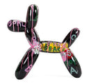 Graffiti Gorilla - White + Multi-Color Sculpture