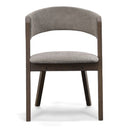 Grover - Modern Grey & Dark Wenge Dining Chair (Set of 2)