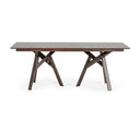 Grover - Modern Grey & Dark Wenge Dining Chair (Set of 2)