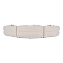Nomad - Modern Off-White Fabric Curved Sectional Sofa