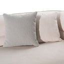 Nomad - Modern Off-White Fabric Curved Sectional Sofa