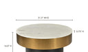 Dado Coffee Table White