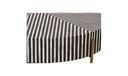 Chameau Medium Coffee Table Black and White