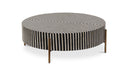 Chameau Small Coffee Table Black and White