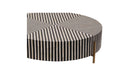 Chameau Small Coffee Table Black and White