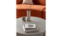 Chameau Large Coffee Table Black and White