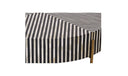 Chameau Large Coffee Table Black and White