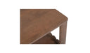 Wiley Side Table Vintage Brown