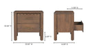 Wiley Nightstand Vintage Brown