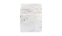 Cora Cube Tabletop Accent Banswara Purple White Marble