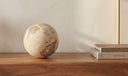 Odessa Sphere Tabletop Accent Tendu Beige Marble