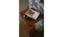 Caro Side Table Rosso Alicante Marble