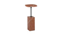 Caro Side Table Rosso Alicante Marble