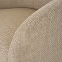 Halton - Modern Beige Fabric Accent Chair
