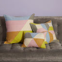 Harlequin Helix Pillow