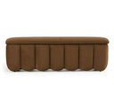 Harris - Modern Brown Fabric Bed