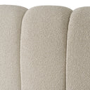 harris - modern off-white fabric bed