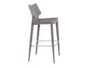 Hayes Modern Grey Eco-Leather Bar Stool (Set of 2)