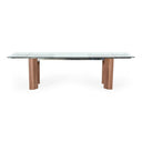 Helena - Modern Extendable Glass Dining Table - Large
