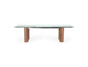 Helena - Modern Extendable Glass Dining Table - Large