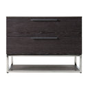 Helenora - Modern Grey Elm Nightstand