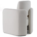 Hermosa - Modern White Fabric Dining Chair