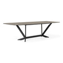 Herzog - Modern Grey Ceramic Dining Table